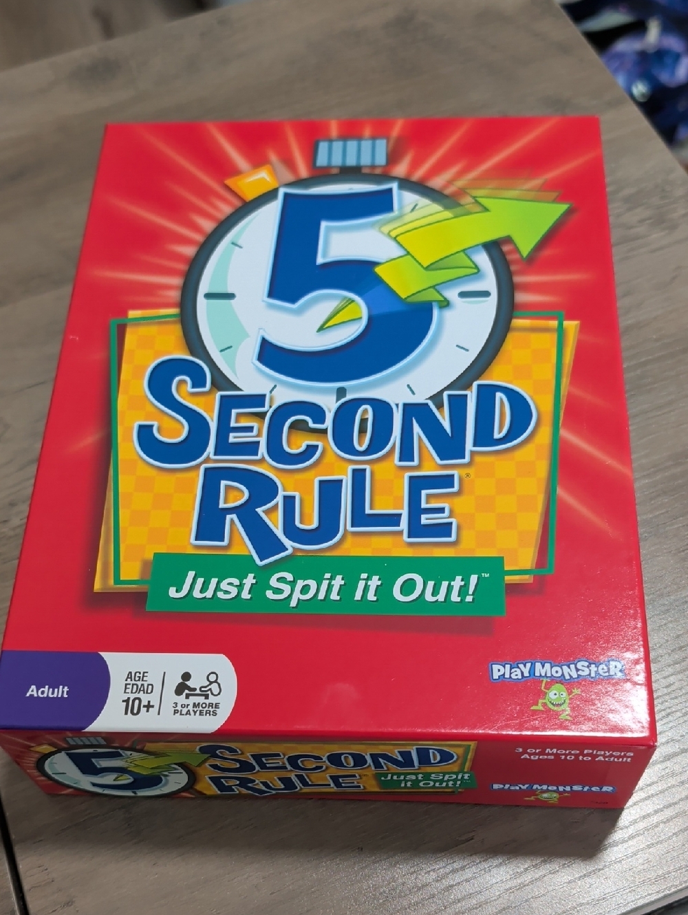 5 Second Rule Board Game